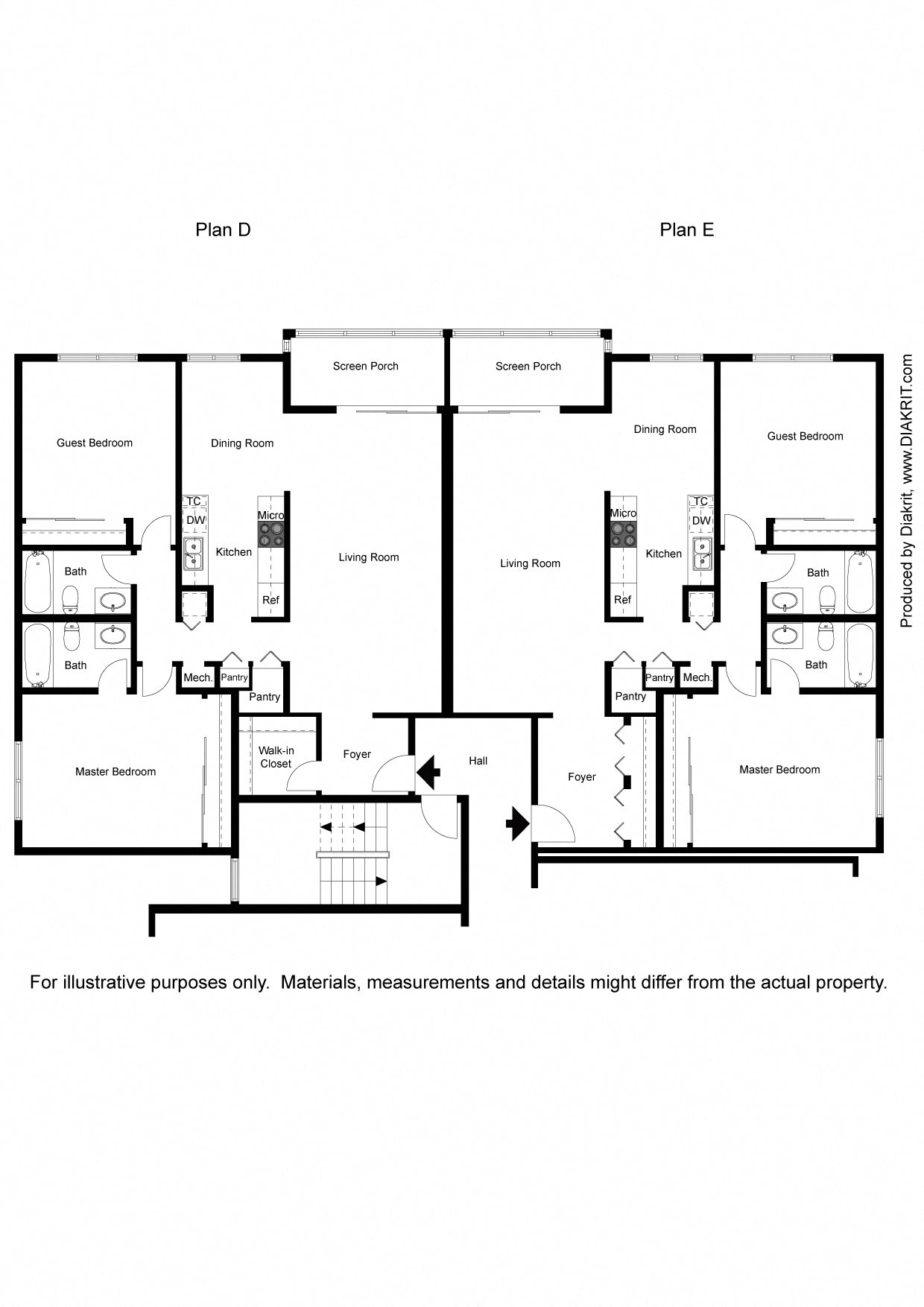 2BR Floor Plan 3